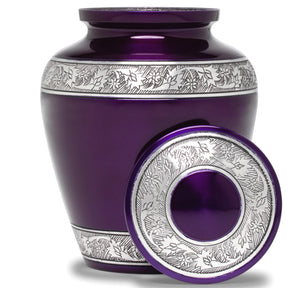 Adult Urn in Purple
