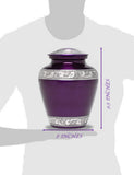Adult Urn in Purple