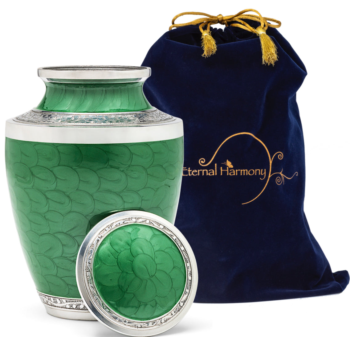 Adult Urn in Green Pearl